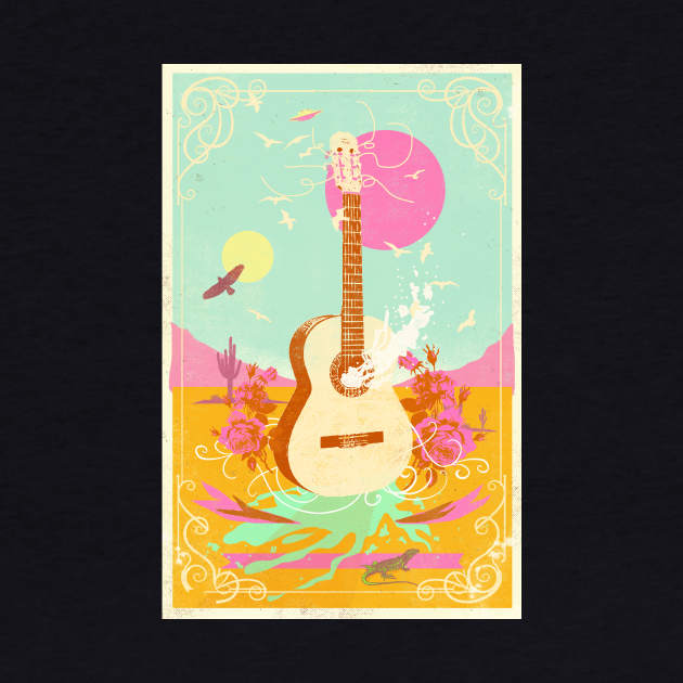 DESERT GUITAR II by Showdeer